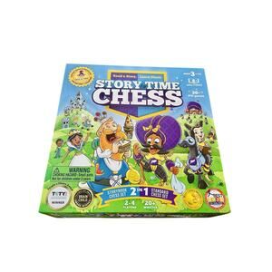 Story Time Chess Educational Game Read A Story/Learn Chess - COMPLETE